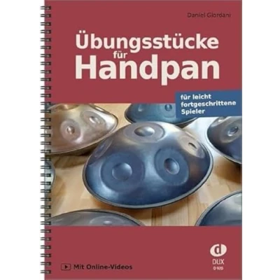 Abbildung von Übungsstücke für Handpan: leicht fortgeschrittene Spieler