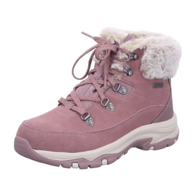 Abbildung von Skechers Damen Trego Stiefelette, violett, 41 EU