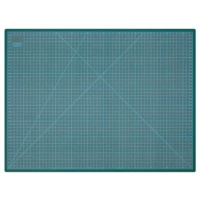 Abbildung von Wedo 79160 Schneideunterlage Cutting Mat A2 (CM 60 selbstschließende Oberfläche, x 45 0,3 cm) grün