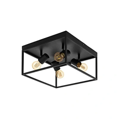 Abbildung von Deckenlampe Silentina vierflammig, 36x36cm