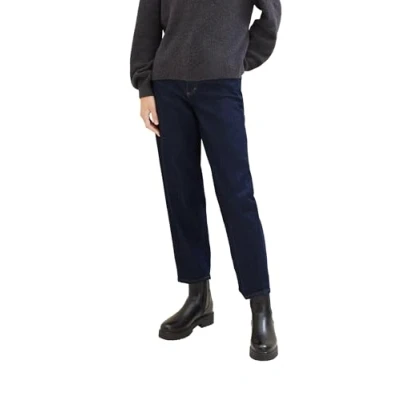 Abbildung von TOM Tailor Barrel LEG Jeans Straight Leg, Damen, Größe: 30x28, Clean rinsed blue denim