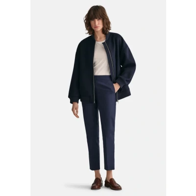 Abbildung von GANT Slack Stoffhose, Damen, Größe: 44, Evening blue
