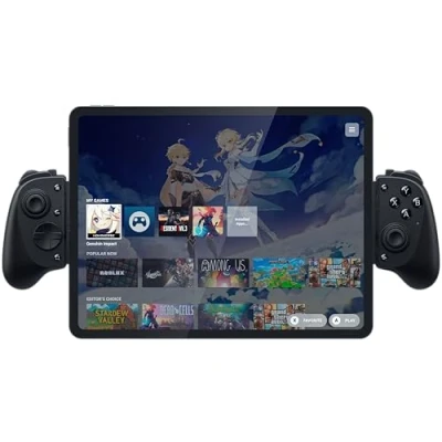 Abbildung von Razer Kishi V3 Pro XL USB C Gaming Controller für Fullsize Tablets iPads &amp; Android bis zu 13&quot; Plug and Play Anti Drift Analogsticks Sensa HD Haptik Nexus App, Schwarz