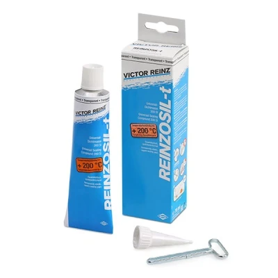Abbildung von REINZ 70 31453 00 Dichtstoff Tube Silikon nicht lösungsmittelhaltig, dauerelastisch, aushärtend transparent REINZOSIL t