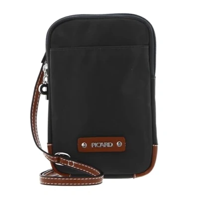 Abbildung von Picard Handytasche Sonja 3148 für Damen aus Nylon in der Farbe Anthrazit, 18 x 12 1,5 cm, 314858L013