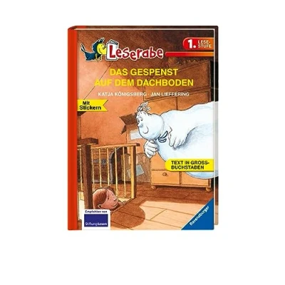 Abbildung von DAS GESPENST AUF DEM DACHBODEN Leserabe 1. Klasse Erstlesebuch für Kinder ab 6 Jahren: In Großbuchstaben (Leserabe Lesestufe)