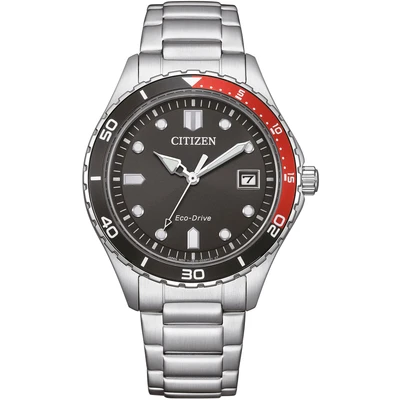 Abbildung von CITIZEN Herren Analog Quarz Uhr mit Edelstahl Armband AW1820 81E