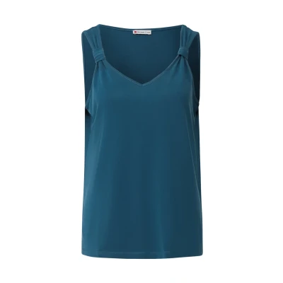 Abbildung von Street One MIT Knoten Top, Damen, Größe: 34, Türkis