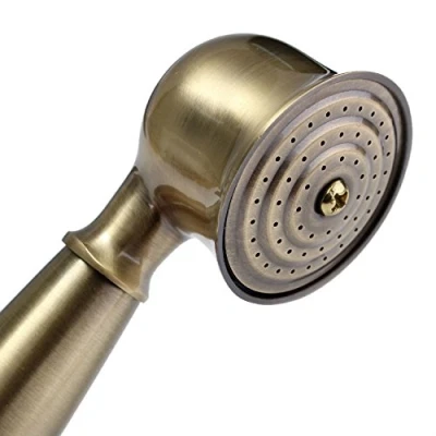 Abbildung von Retro Kupfer Handheld Shower Head Handbrause Brausekopf Duschkopf Grün Bronze