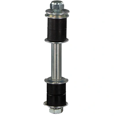 Abbildung von FEBI BILSTEIN 41207 Koppelstange Hinterachse links, rechts M10 x 1,25 mit Unterlegscheiben, Mutter, Lager Stahl silber