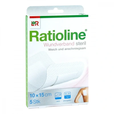 Abbildung von Ratioline Wundverband 15x10 cm steril