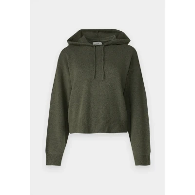 Abbildung von JDY Damen Pullover JDYRUE Life L/S Short Hood PUL KNT NOOS (DE/NL/SE/PL, Alphanumerisch, L, Regular, Kalamata)