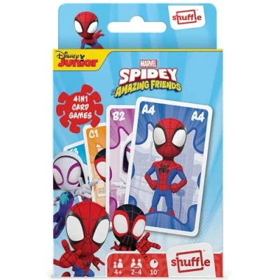 Abbildung von Cartamundi Marvel Spidey &amp; Friends Quartett 4 in 1