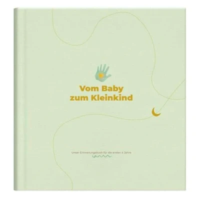 Abbildung von Vom Baby zum Kleinkind: Unser Erinnerungsbuch für die ersten 3 Jahre Babyalbum Momente festhalten perfektes Geschenk zur Schwangerschaft und Geburt