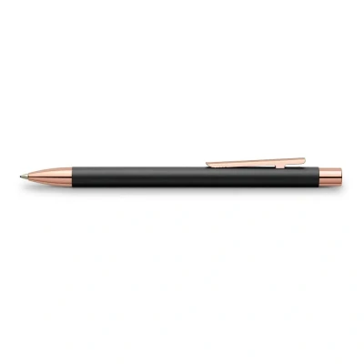Abbildung von Faber Castell Neo Slim Matte Black &amp; Rose Gold BP