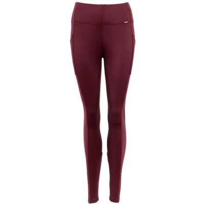Abbildung von Premiere Reitleggings Bellflower Silikon Besatz Sassatras 152
