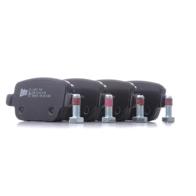 Abbildung von VALEO 598935 Bremsbelagsatz Hinterachse mit Sicherungsschraubensatz, Anti Quietsch Blech FORD: Galaxy Mk2 MPV, S Max Mk1, MONDEO 4 Turnier