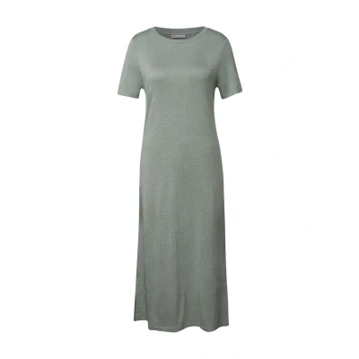 Abbildung von Street One Glitzerndes Jerseykleid, Damen, Größe: 38, Grün
