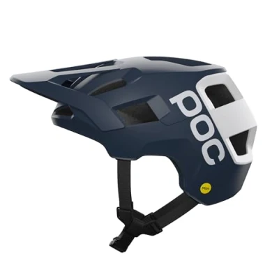 Abbildung von POC Unisex Erwachsene Kortal Race MIPS Helm, Apatite Navy Matt/Hydrogen White Matt, L (59 62cm)