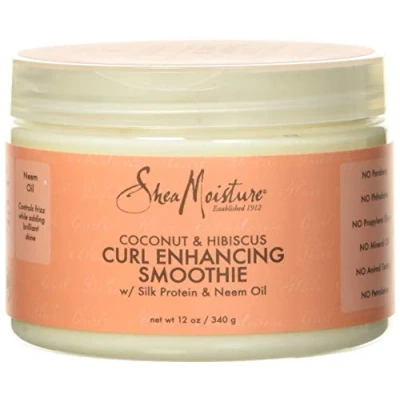 Abbildung von Shea Moisture Coconut und Hibiscus Curl Enhancing Smoothie, 1er Pack (1 x 340 g)