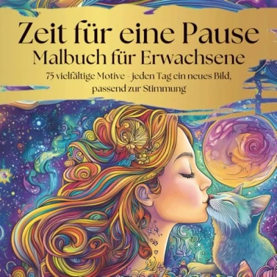 Abbildung von Zeit für eine Pause: Ein Malbuch Erwachsene kreativer Stressabbau durch Ausmalen und fantasievolle Entspannung