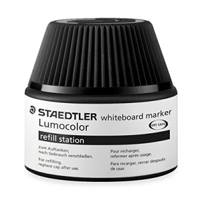 Abbildung von STAEDTLER 488 51 9 Tinte für Marker Lumocolor refill station, 30 ml, schwarz