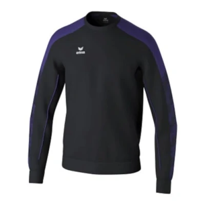 Abbildung von Erima Herren EVO Star Funktionelles Sweatshirt (1072418), schwarz/Ultra Violet, 3XL