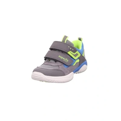 Abbildung von Superfit Jungen Storm Sneaker, Grau (Hellgrau/Gelb, 25 EU