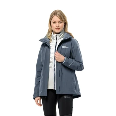 Abbildung von Jack Wolfskin Softshelljacke Graphite cool grey, Damen, Größe: Large, grey