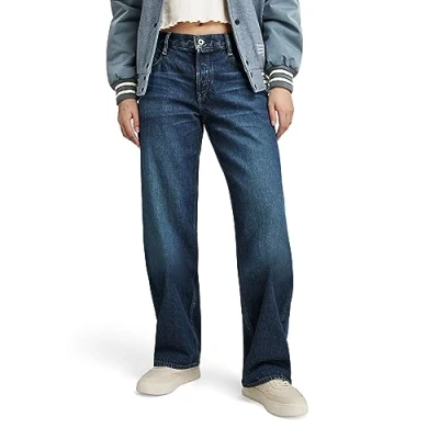 Abbildung von G Star Judee Jeans Straight Leg, Damen, Größe: 24x30, Worn in himalayan blue