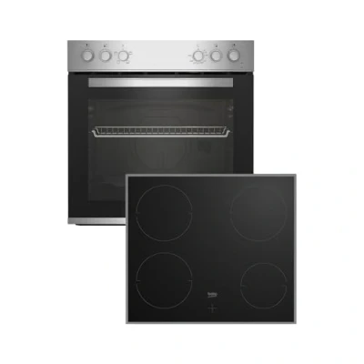 Abbildung von BEKO Elektro Herd Set »BBUC12020X«