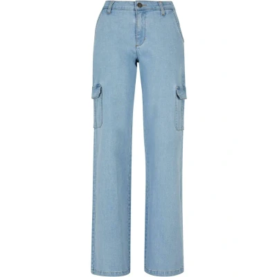Abbildung von Urban Classics HIGH Waist Flared Jeans, Damen, Größe: 36, Lighter washed