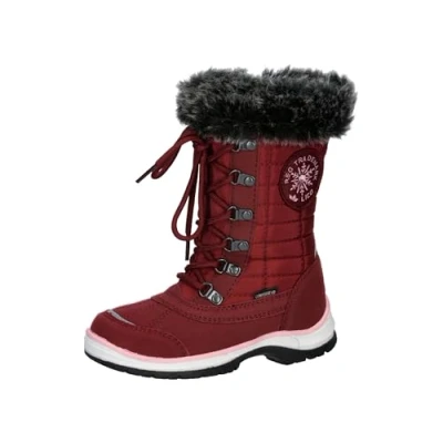 Abbildung von Lico Lillesand Schneestiefel, Bordeaux/Rosa, 30 EU