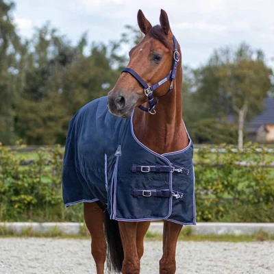 Abbildung von QHP Regendecke Luxury Fleece 0g Marineblau