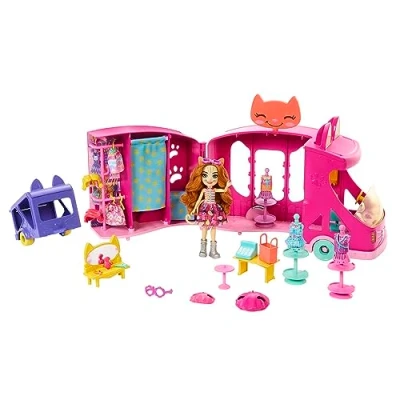 Abbildung von Enchantimals Glam Party Puppenset mit Accessoires