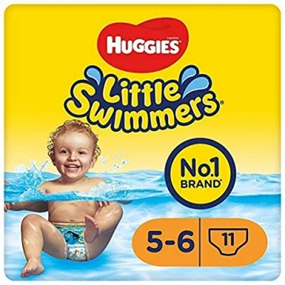 Abbildung von Huggies Little Swimmers Einweg Schwimmwindeln, Größe 5 6 33 Hose Total