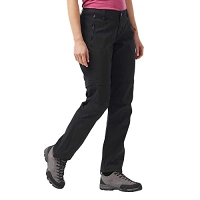 Abbildung von Odlo Damen Zip Off Wanderhose WEDGEMOUNT, black, 42