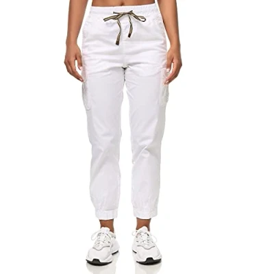 Abbildung von Tazzio Cargohose, Damen, Größe: Large, Weiß