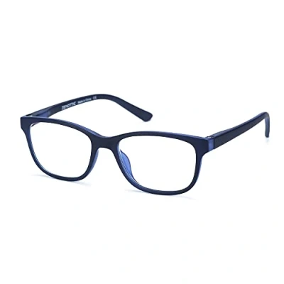 Abbildung von ZENOTTIC Kinder Computer Blaue Li cht Blockieren Brille Anti Schwindlig Linse Leicht Schützen Augen Spiel Junge Mädchen (BLAU)