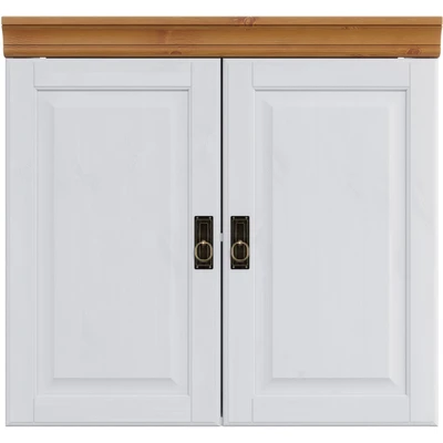 Abbildung von Home affaire Hängeschrank »Rügen« Breite 80 cm, Kiefer massiv, 2 Türen, 1 Einlegeboden