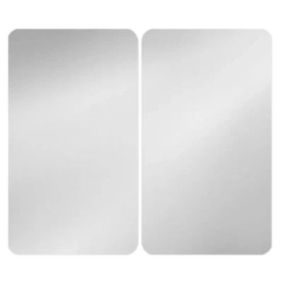 Abbildung von Herdabdeckplatten Universal Silber 2er Set