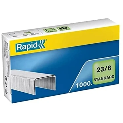 Abbildung von Rapid Heftklammern (23/8 mm, Standard, verzinkt) 1000 Stück
