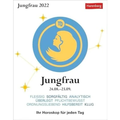 Abbildung von Jungfrau Kalender 2022: Ihr Horoskop für jeden Tag