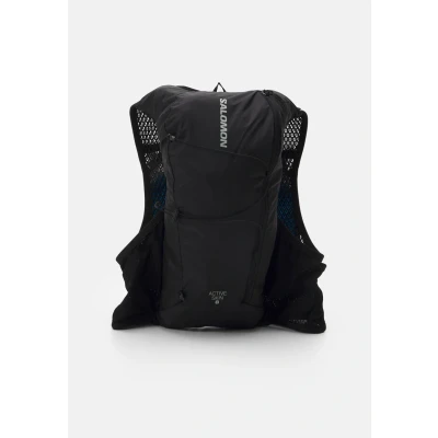Abbildung von Salomon Active SKIN 8 SET Unisex Trinkrucksack, Größe: Large, Black/metal