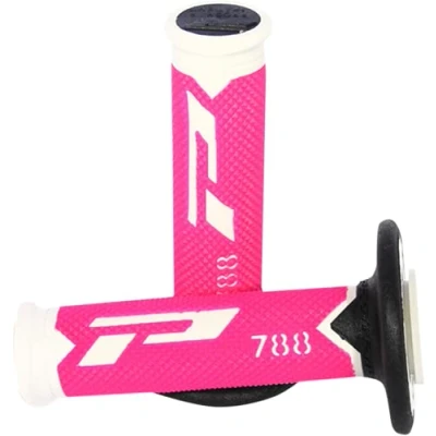 Abbildung von Progrip PA078800WFXN Lenkergriffe MX 788, Weiß/Fluo Pink/Schwarz