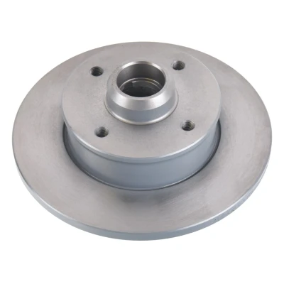 Abbildung von FEBI BILSTEIN 09074 Bremsscheibe Hinterachse 226 10 4 100 voll beschichtet ohne Radlager VOLKSWAGEN: Golf 3, 2, 3 Cabrio, SEAT: Ibiza 2