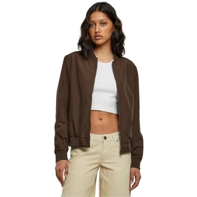 Abbildung von Urban Classics Bomberjacke, Damen, Größe: 3XL, Brown