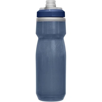 Abbildung von Camelbak Podium Chill Sportwasserflasche, Quetschflasche, zum Laufen, Radfahren, Wandern Custom Navy/Navy