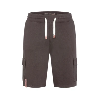 Abbildung von Indicode Herren White Rock Cargo Sweatshorts m. 5 Taschen Kurze Hose Shorts Raven XL