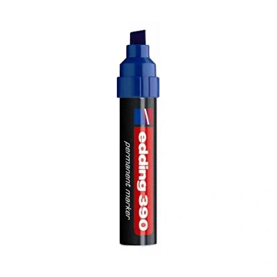 Abbildung von Edding 390 003 Permanentmarker nachfüllbar, circa 4 12 mm, blau